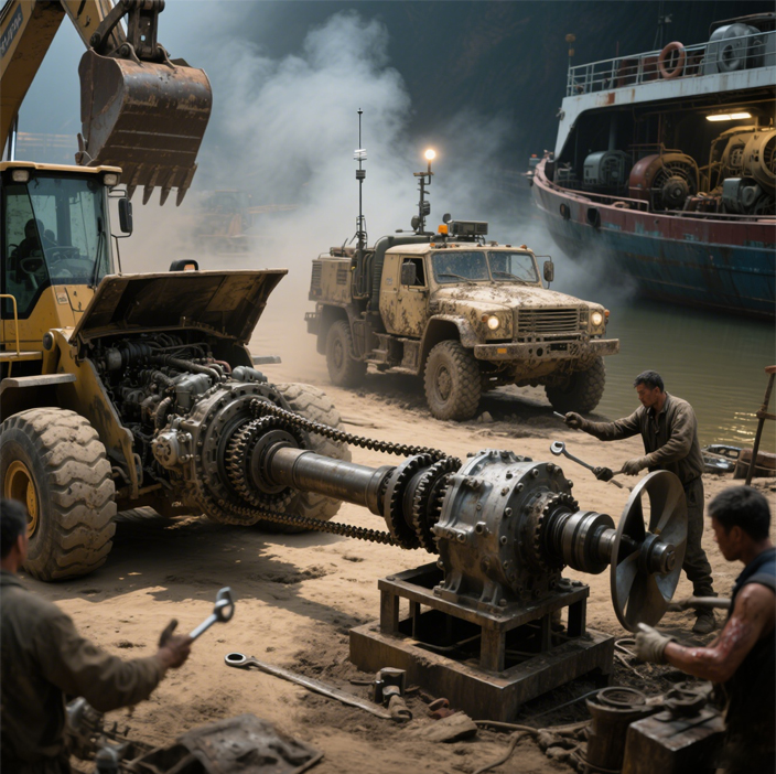 Single-Input Dual-Output Transfer Case Technology